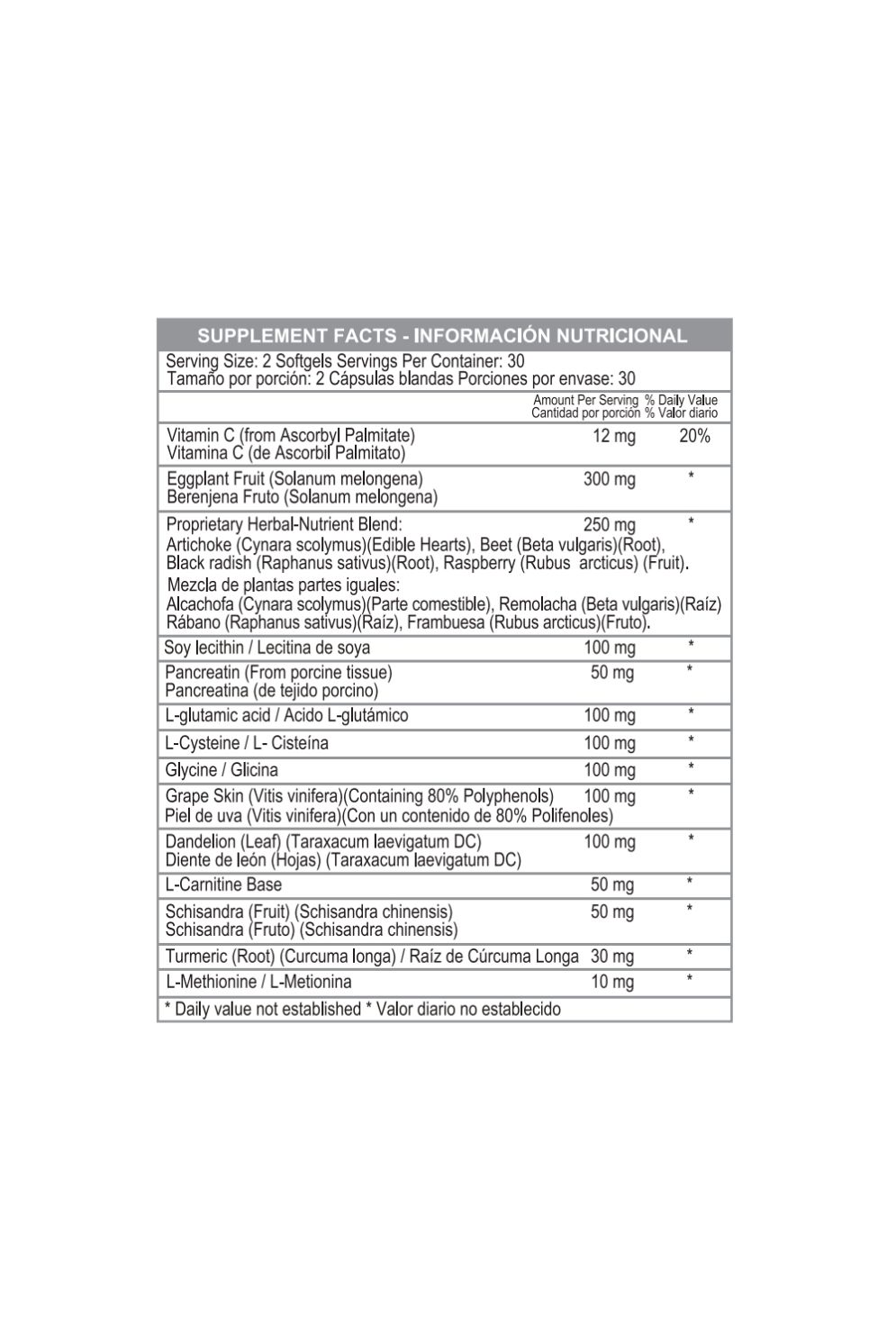 SYLBIN 10 SOFTGELS