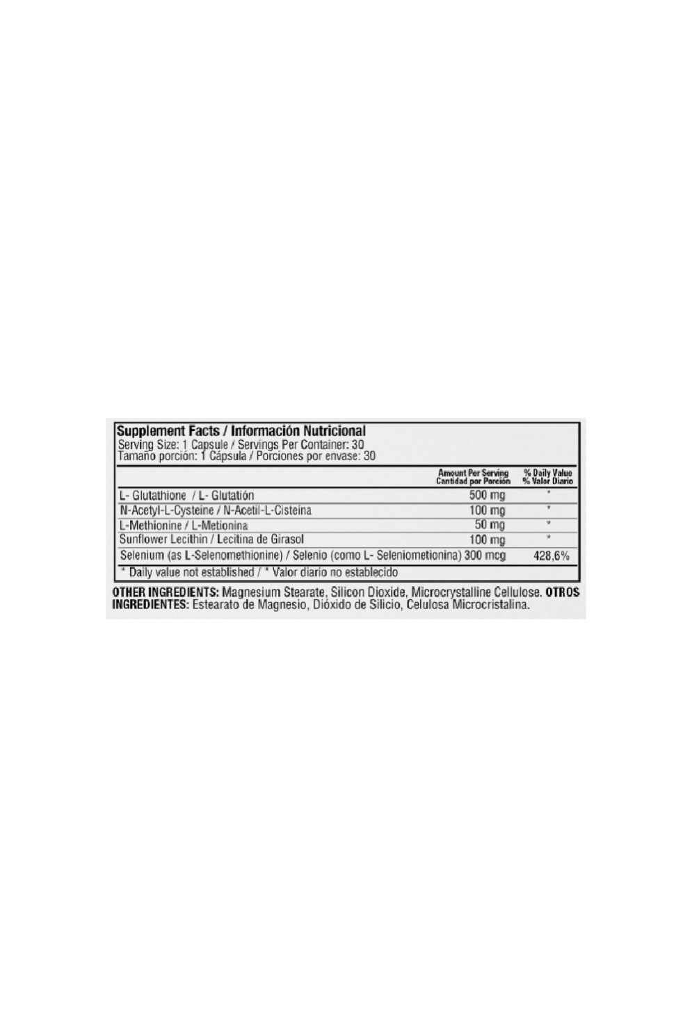 WHITONE WITH L-GLUTATHIONE 500 MG 30 CAPSULES
