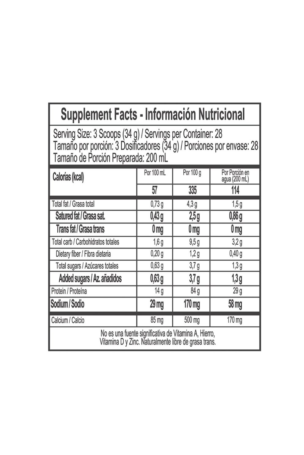 ISO WHEY 100% 952 GR 28 SERV