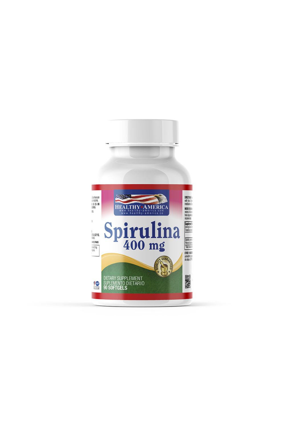 LIQUID SPIRUL ALGAE 400MG 90S