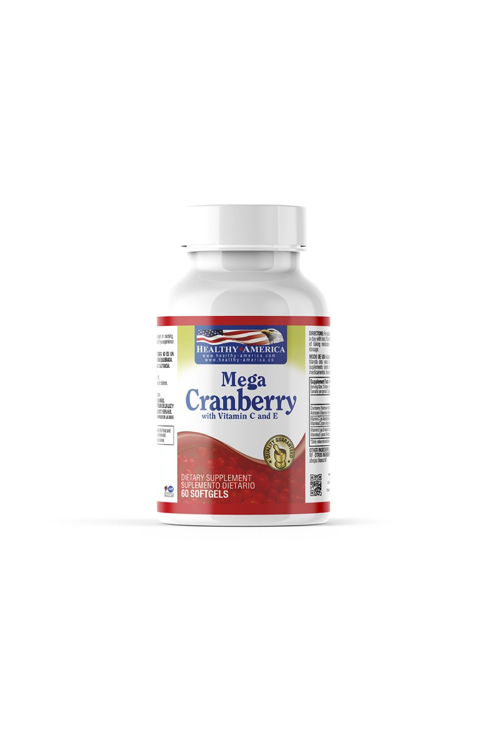 MEGA CRANBERRY 850MG W VITCE 60S