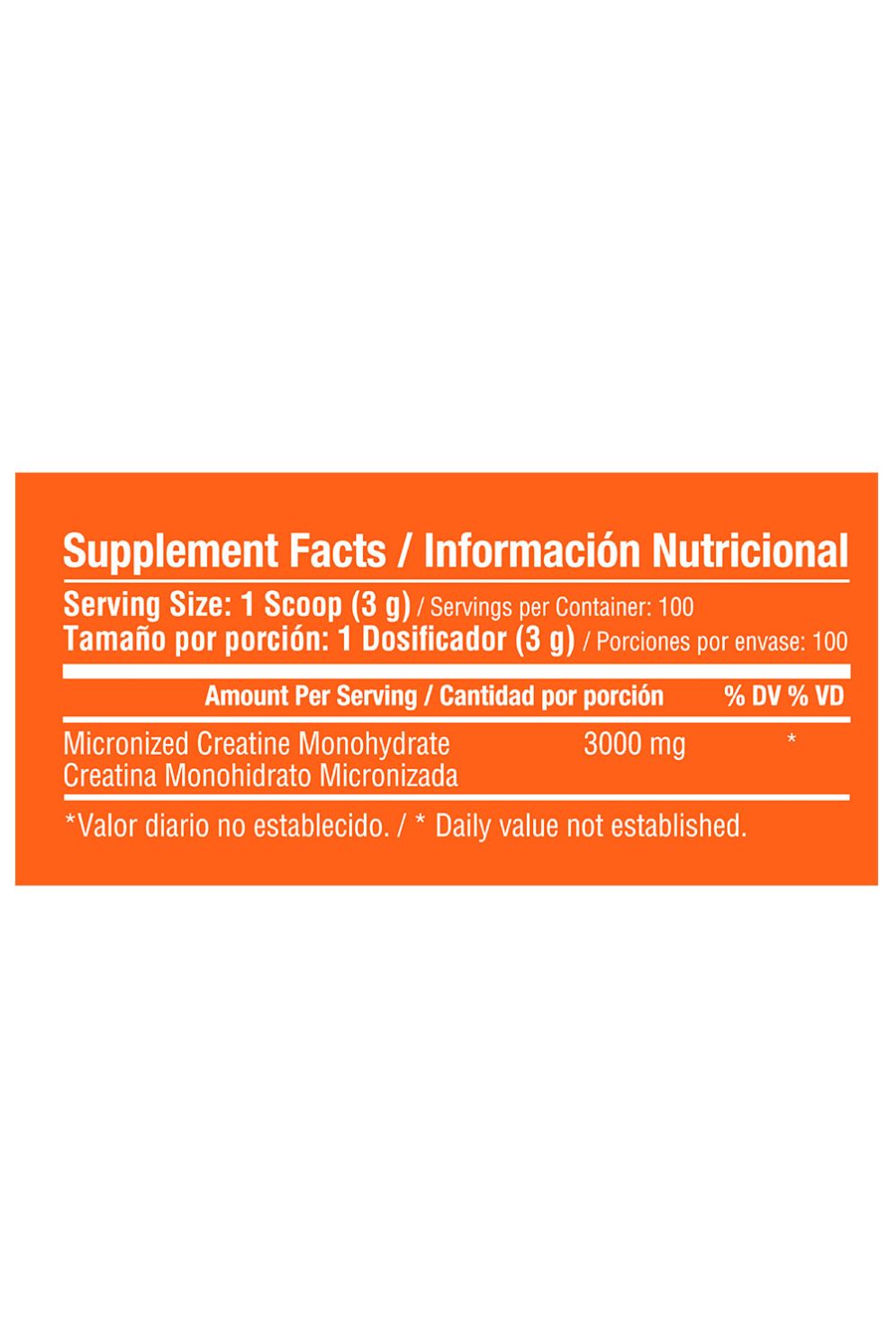MICRONIZED CREATINE 300 G