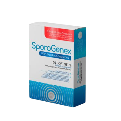 SPOROGENEX WITH BACILLUS COAGULANS 30 SOFTGELS
