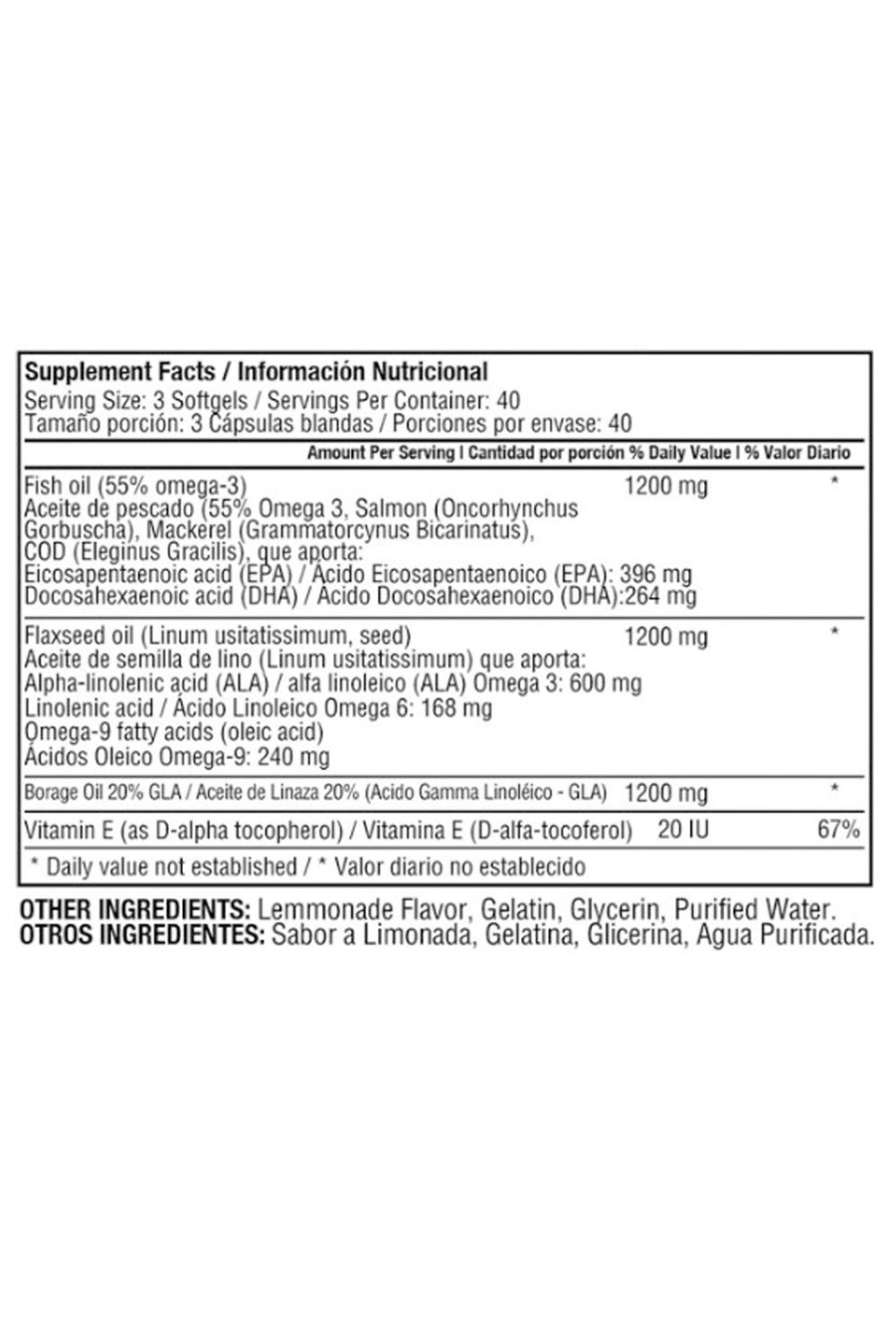TRIPLE OMEGA 369 1200MG 120S