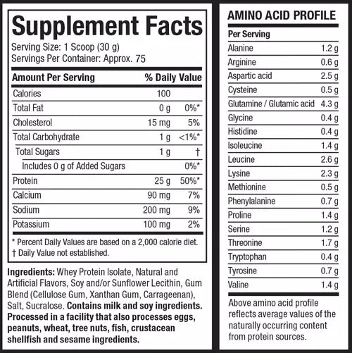 ISO WHEY 100% 5 LIBRAS