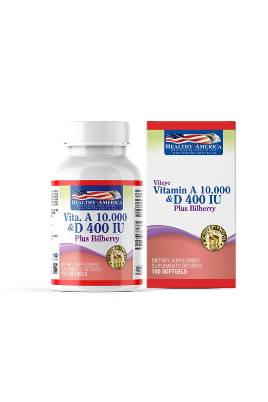 VITAMINA A 10000IU & D 400IU 100 S