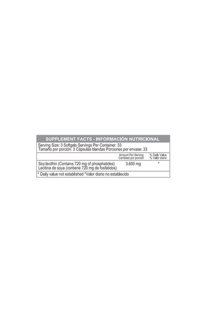MEGA LECITHIN 1200MG 100 S