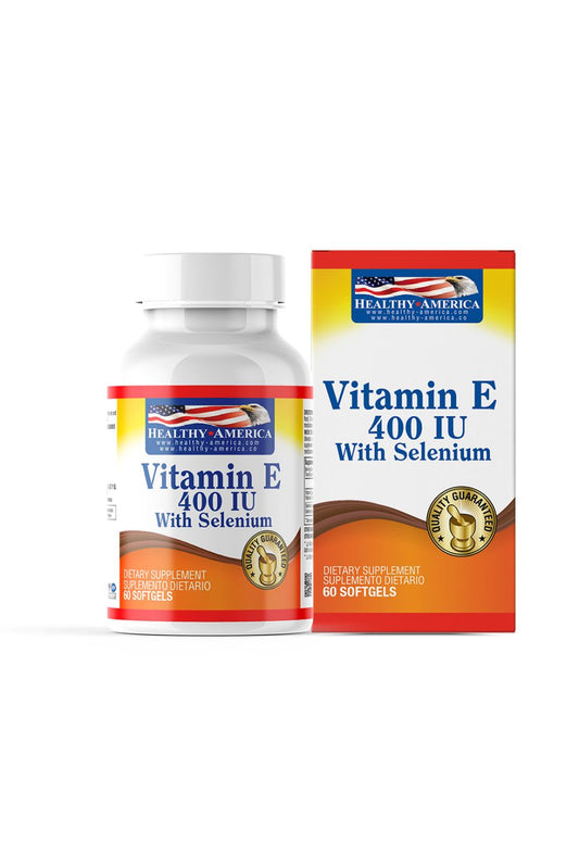 VITAMIN E 400IU WITH SELENIUM 60 SOFTGELS