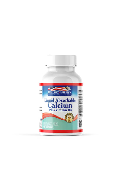 LIQ ABS CALCIUM 1200MG D3 400 IU 100S