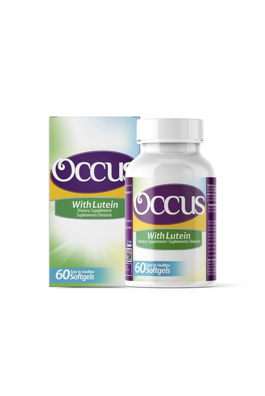 OCCUS 60 SOFTGELS (LUT ZEA,VIT COMP)