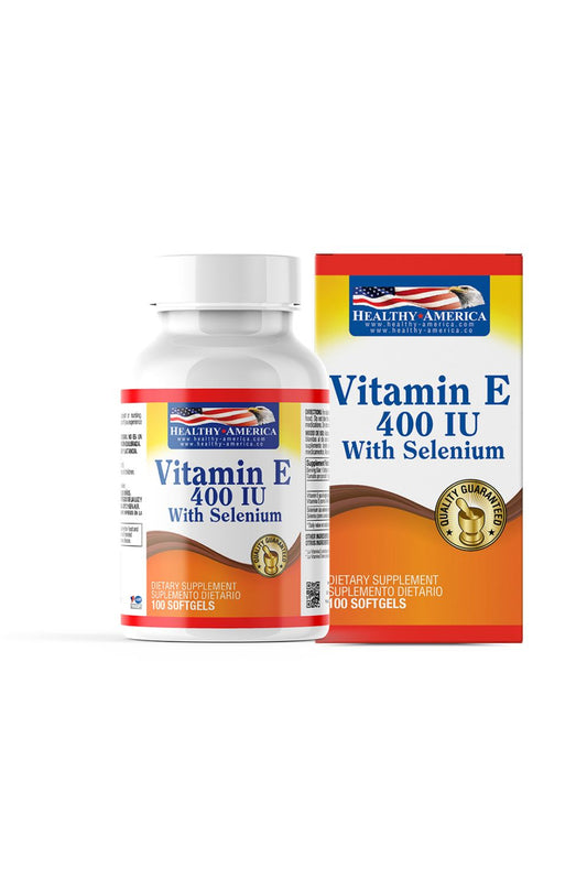 VITAMIN E 400IU W SELEN 100S