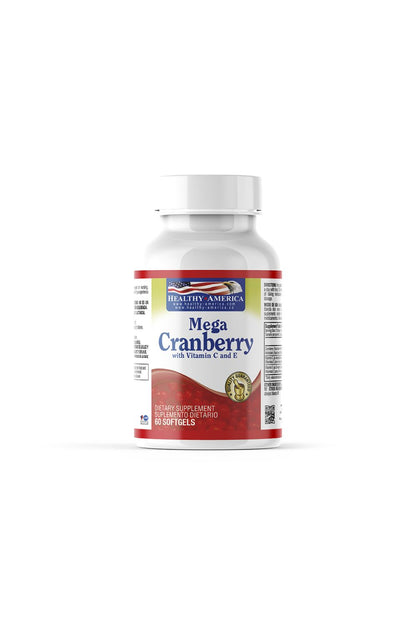 MEGA CRANBERRY 850MG W VITCE 60S