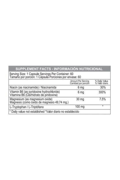 L TRYPTOPHAN PLUS 100MG 60C