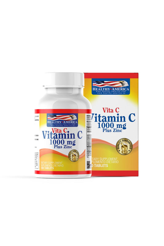 VITAMIN C 1000MG W ZINC 100T
